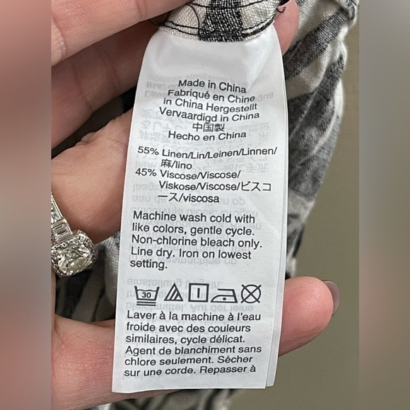 Madewell Easy Camp Shirt in Fern Fronds Size Large - Picture 10 of 16